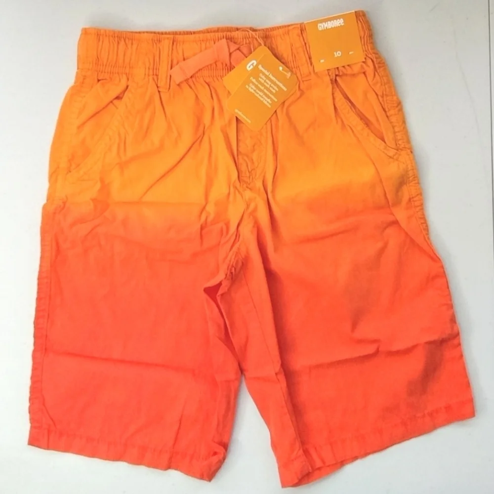 NWT Gymboree Sunset Orange Shorts